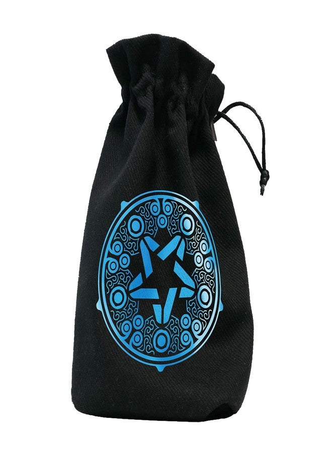 Q-Workshop The Witcher Dice Pouch. Yennefer The Last Wish,Black/Blue